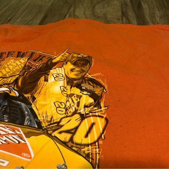 Vintage NASCAR Tony Stewart #20 Double Sided Orange Mens Large Chase Authentic - Picture 13 of 14